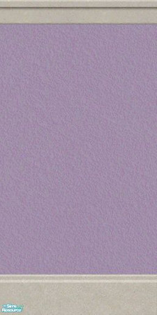 Sims 2 — Lilac Stucco Wall by Helenloki — Lilac stucco wall with quoining. Matches one of my existing stucco walls.