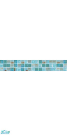 Sims 2 — Blue Marble - Blue4w by yazfaruk — The luxury in bathroom tiling.