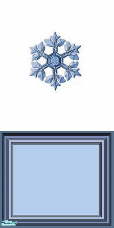 Sims 2 — Snowflake 4 by yazfaruk — Feel the snow in your room..