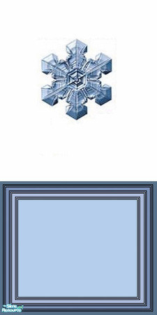 Sims 2 — Snowflake 3 by yazfaruk — Feel the snow in your house..