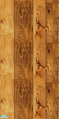Sims 2 — Hardwood Wall Panel 4 by iZazu — Set of 7 walls that match my Hardwood Dancin\' Floors, as requested! Can be