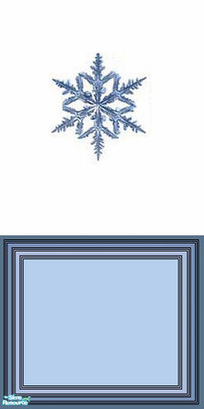 Sims 2 — Snowflake-1 by yazfaruk — Feel the snow in your room...