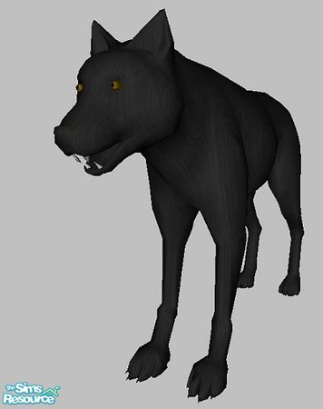 Sims 2 — Set Nightmare - Wolf by marilu — 