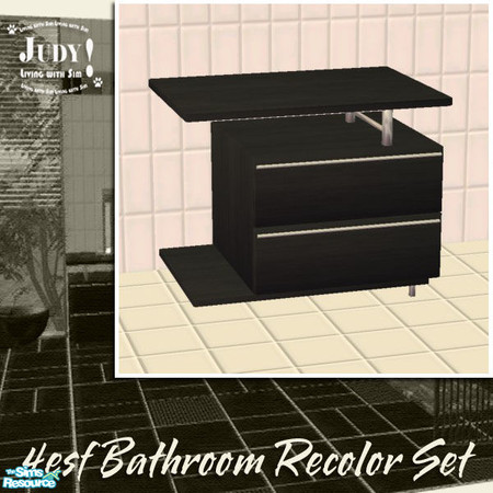 Sims 2 — Judy_4esfBathRoom Recolor Set - Table 2 by judyhugsnoopy — Hi, I just recolor some old stuffs from 4ESF. I like