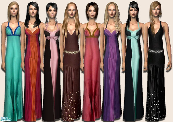Sims 2 — Maxi Dress Everyday Set by nikisatez05 —  