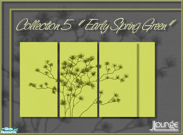 Sims 2 — Early Spring 5 - set by JLounge — It was in the early Spring I made this collection. The set contains 4 walls: a