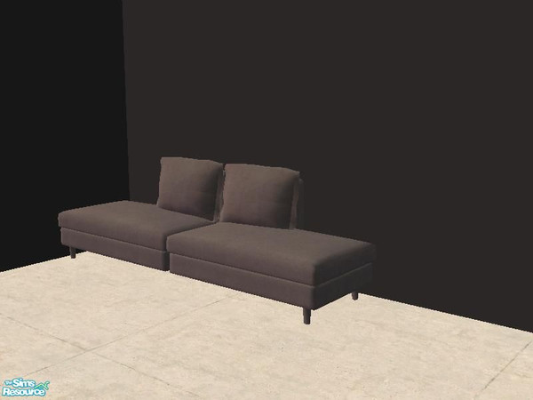 Sims 2 — Mindnight seatings - Midnight-loveseat by buraigabor — 4ESF recolor