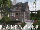 Sims 3 — American Horror Storys Rosenheim Manor by sbrizolone — This is the Murder House, the main setting of FX's