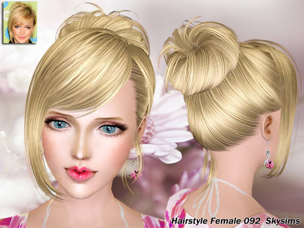 Sims 3 — Skysims Hair Adult 092 by Skysims — Female hairstyle for adult.