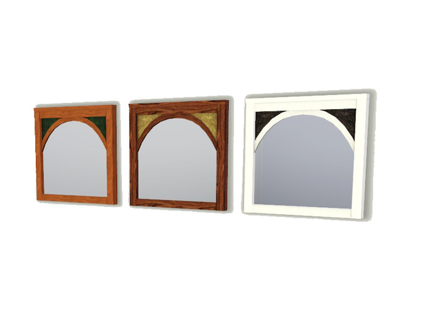 Sims 3 — Huntering Wall Mirror by Rennara — Wall Mirror Huntering Master Bedroom Suite