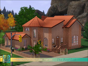 Sims 3 — The Real Loft by Playful — A Small tri-Split level loft featuring a stunning view of all 3 floors at the same
