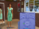 Sims 2 — Hang The Moon by claire1435 — A beautiful mint green wrap v neck dress for the ladies