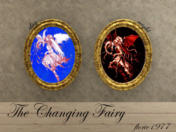 Sims 3 — Changing Fairy by florie1977 — By day, a sweet, innocent fairy. By night.......