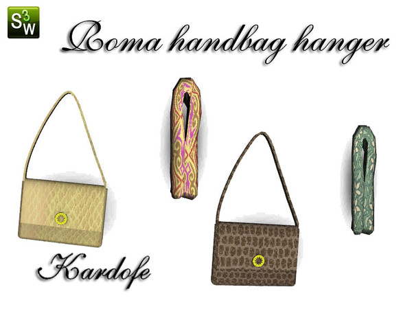 Sims 3 — kar_Romehandbaghanger by kardofe — Por kardofe para los sims 3