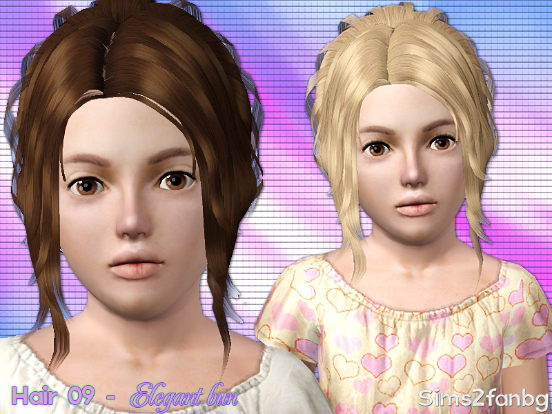 Sims 3 Hair Bun