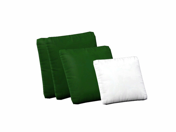 Sims 3 — Leaf Left Deco Pillows by Flovv — Four pretty pillows for your loveseat.