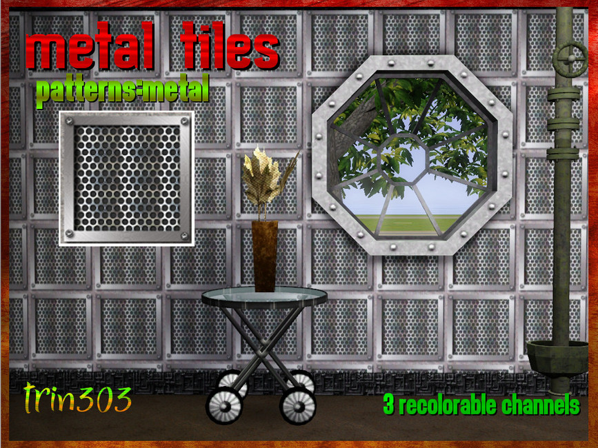 The Sims Resource Metal Tiles 3 of 5