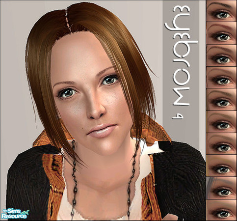 Sims 2 — Eyebrow 04 by monkey6758 — 