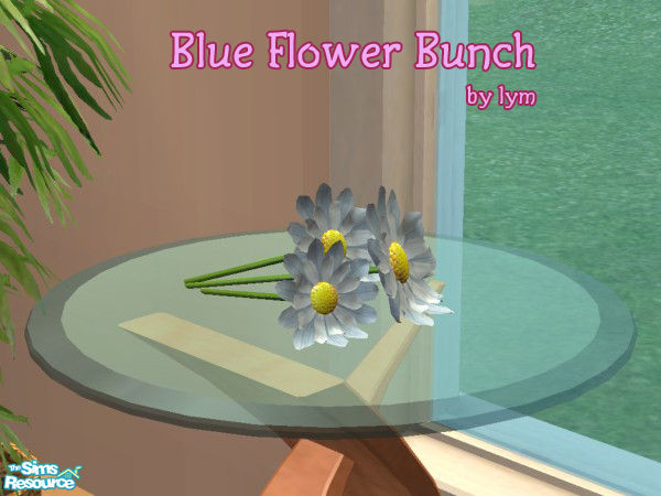 Sims 2 — Flower Bunches Collection - Blue by lym — Part of my flower bunches collection.