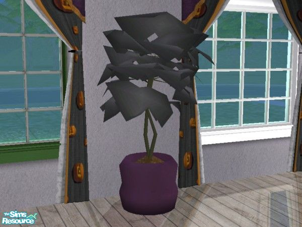 Sims 2 — Essence Dining (Hallowe\'en) - Plant by EarthGoddess54 — This is a recolor, part of the Essence Dining