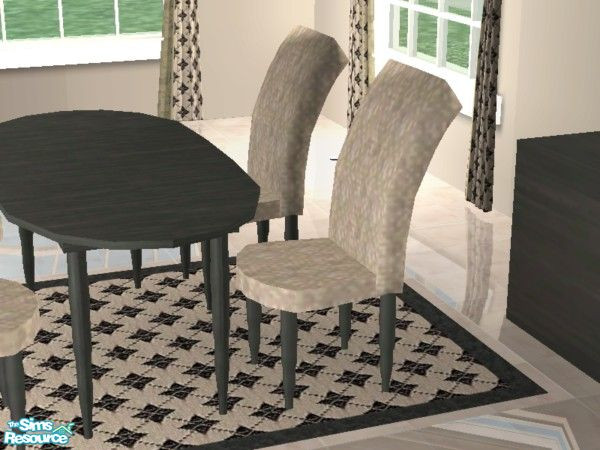 Sims 2 — Essence Dining (Recolor 3) - Chair by EarthGoddess54 — Part of the Essence Dining Recolor #3 set, you will need