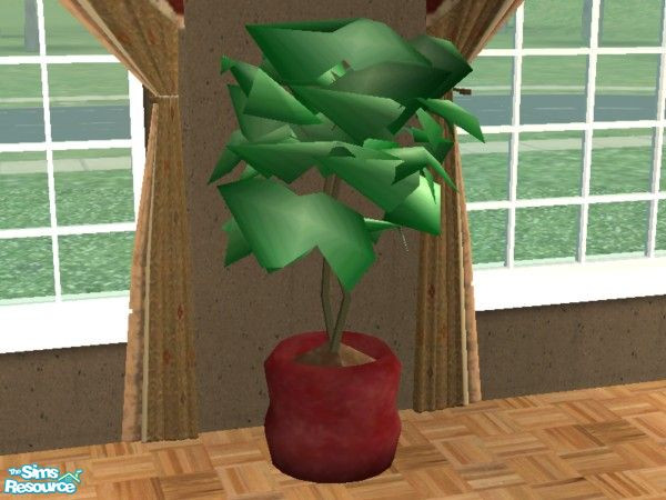 Sims 2 — Essence Dining - Plant by EarthGoddess54 — Part of the Essence Dining mesh set. You will need this mesh for the