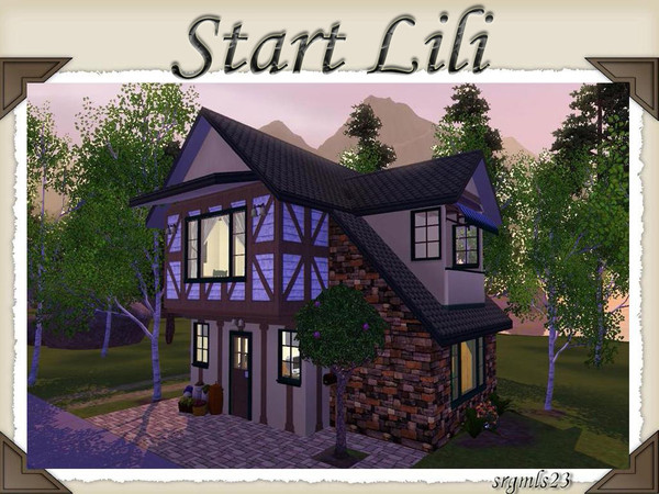 Sims 3 — Start Lili by srgmls23 — In this small house, there was a rehabilitation of a commercial lot that I really like