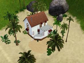 Sims 3 — Western Lane 405 *unfurnished* by Silerna — Western Lane 405 is sunny and summer-themed lot located on a beach