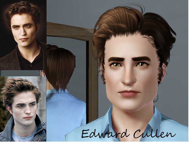 Sims 3 - Edward Cullen (Robert Pattinson) by adriana09892 - Robert Pattinso...