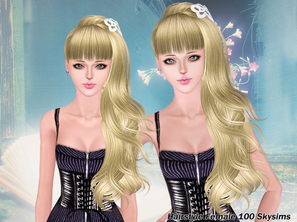 Sims 3 — Skysims Hair Adult 100 by Skysims — Female hairstyle for adult.