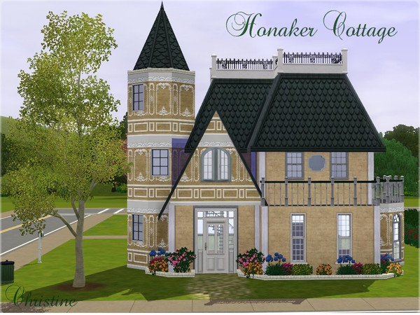 Sims 3 — Honaker Cottage II by cm_11778 — A new starter victorian cottage that is perfect for spend thrifty sims. There