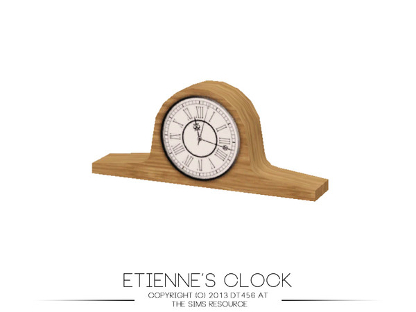 Sims 3 — Etienne's Clock by DT456 — Add the finishing touches to your rooms with some old antique stuff, like this
