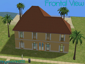 Sims 2 — Bacheloret Beach House by Onyxmoon0002 — This is a single person home, targeted for that Bacheloret sim! Located