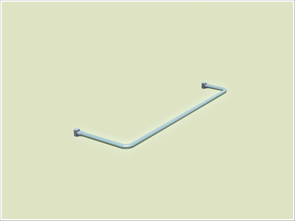 Sims 3 — Metro handrail v05 top by Severinka_ — A collection of objects for the urban underground. Horizontal handrail,