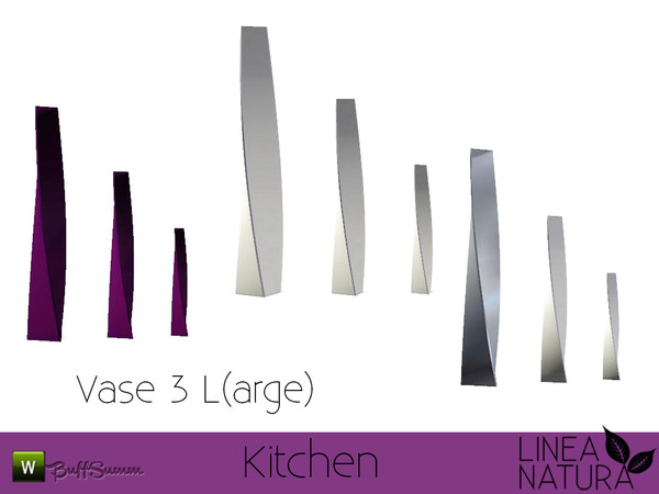 Sims 3 — Linea Natura Kitchen Vase 3 L by BuffSumm — Part of the *Linea Natura Series - Kitchen* ***TSRAA***
