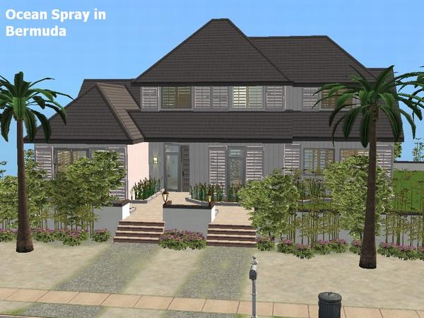 Sims 2 — Ocean Spray in Bermuda by millyana — Bermuda is my sim\'s second stop on their tour of the Beach Boys\' song
