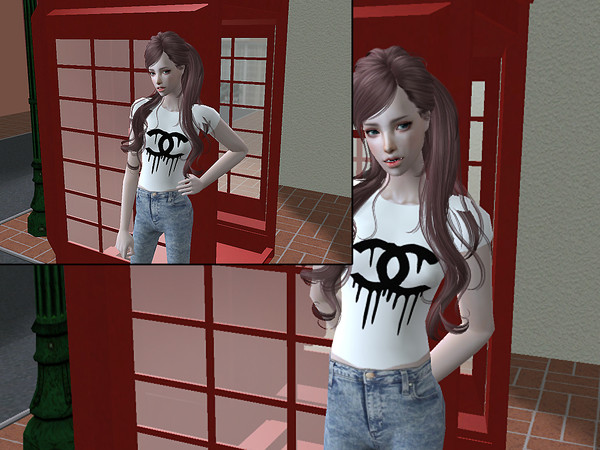 Sims 2 — Melting cнαηєℓ Top ♡ by Tear2 — Melting