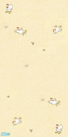 Sims 2 — Chicken and mouse by olcia_olivinea — Sweet wallpaper for your little ones :)Enjoy :)!