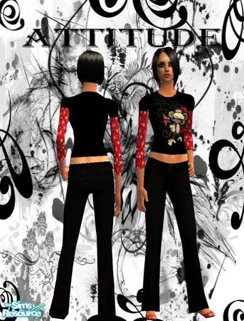 Sims 2 — Attitude by EnchantedRose — Enjoy!