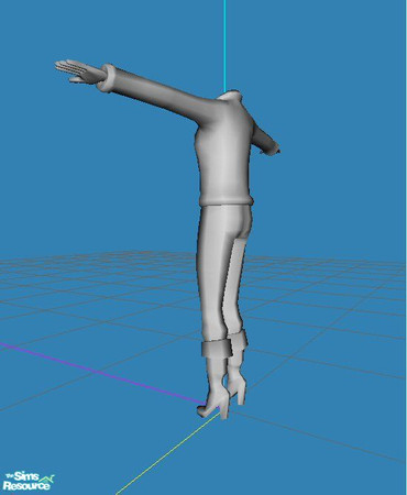 Sims 2 — Baby Phat MESH by Candyrain — The mesh for my Baby Phat outerwear.