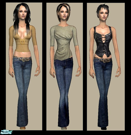 Sims 2 — Michelle Everyday Set by nikisatez05 —  