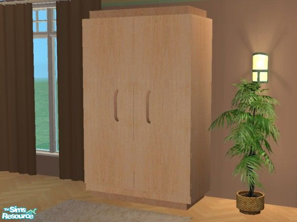 Sims 2 — Modern Bedroom Set - Armoire Mesh by lym — Part of my Modern Bedroom Set.