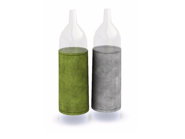 Sims 3 — MVK Glass Bottles by sim_man123 — Two glass bottles from my MVK Kitching. Made by sim_man123 from TSR. TSRAA.