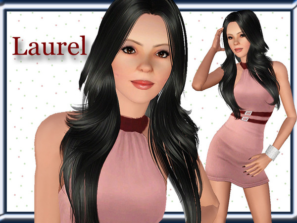 Sims 3 — Laurel by squarepeg56 — Here's a pretty girl for you-Laurel is a real girl who requested I make her into a sim.