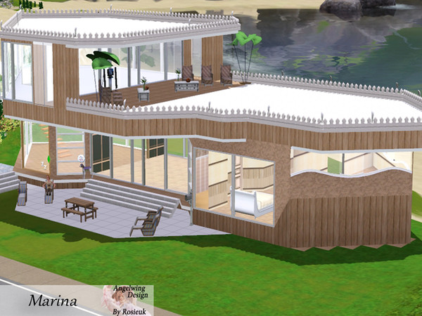 Sims 3 — Marina by Rosieuk — Marina, is just the perfect spot right on the beach front, for your Sims to enjoy their