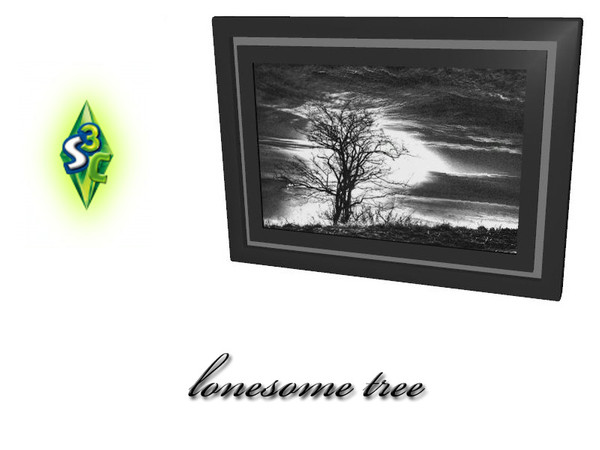 Sims 3 — S3C lonesome tree by ruhrpottbobo — painting