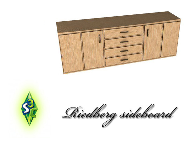Sims 3 — S3C Riedberg sideboard by ruhrpottbobo — Riedberg sideboard 
