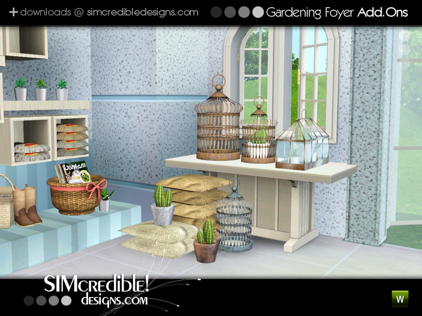 The Sims Resource Gardening Foyer AddOns