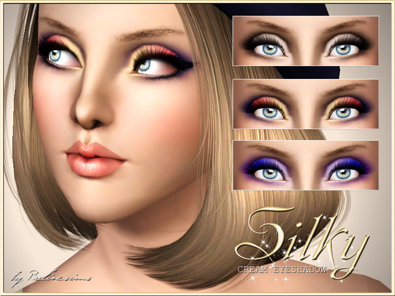 The Sims Resource Silky Cream Eyeshadow