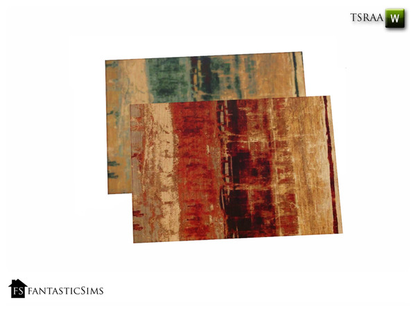 Sims 3 — Edmond Living Abstract Area Rug  by fantasticSims — Modern and stylish Edmond Living Abstract Area Rug FS TSRAA 